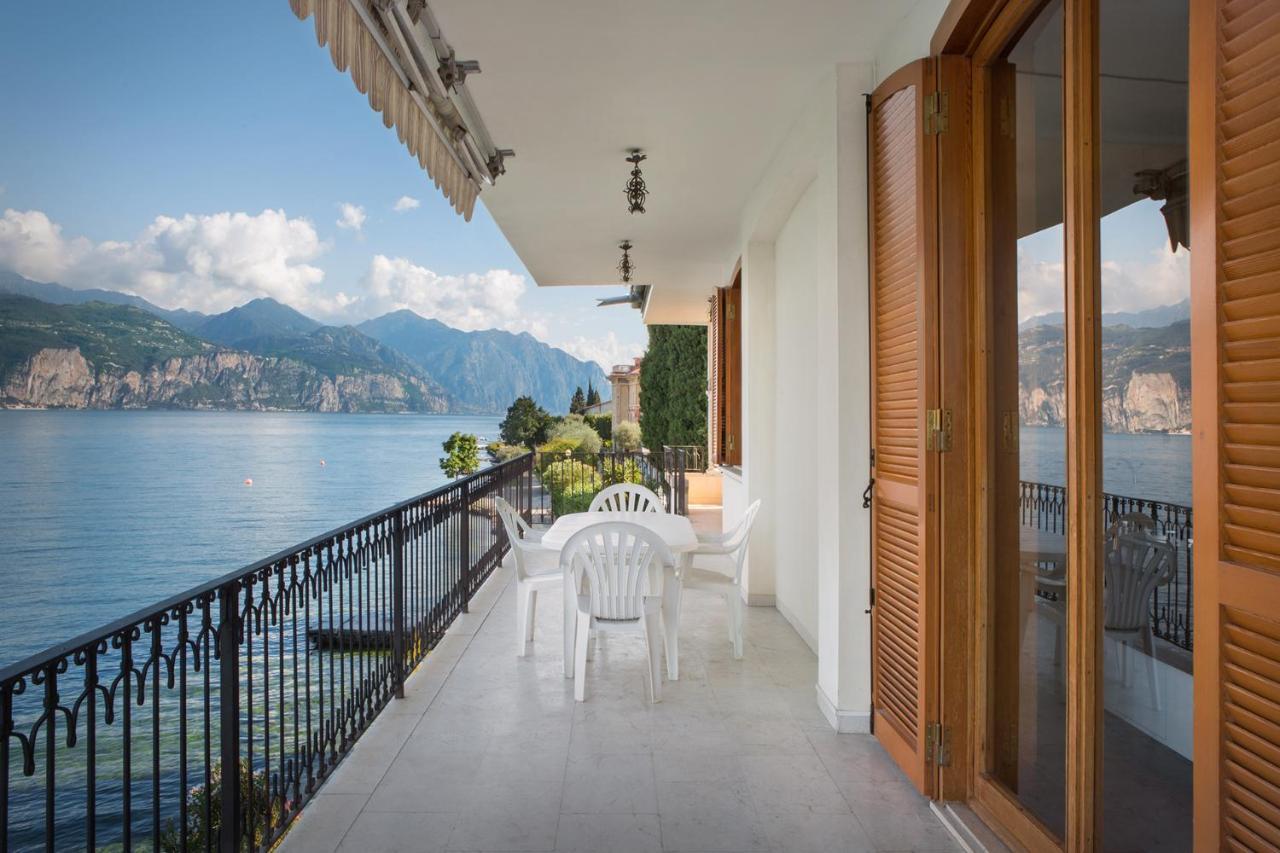 Villa Francesca-Grande Appartamento In Riva Al Lago Brenzone sul Garda Kültér fotó